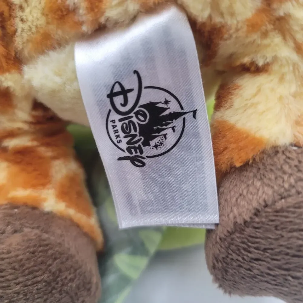 Disney Parks Baby Giraffe Plush with Leaf Swaddle Blanket Lovey Safari...